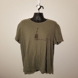 Green Guitar Shirt John Varvatos